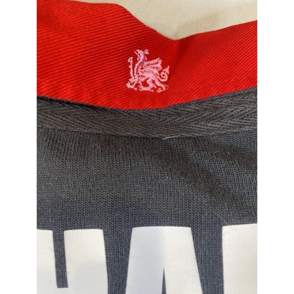 Vintage Wales Rugby Jersey Short Sleeve Reebok Official Team Size‎ 44 Richards - Picture 10 of 10